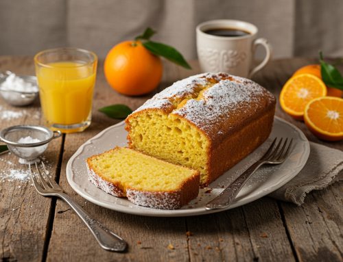 🍊🍰 Sinaasappel-Olijfolie Cake (Luchtig en Licht)